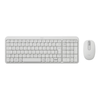 Kit Teclado E Mouse Sem Fio Bluetooth Compacto Logitech Mk250 Branco - 920-013517
