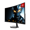 Monitor Gamer Curvo Led 27 Pols PCYes Quartzo Q27 Full HD VA 100Hz 5Ms Hdmi vga Preto -  PMGQ27C100BV