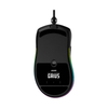 Mouse Gamer PCYes Gaius 6 Botoes 12400dpi RGB Preto - PMGGBV