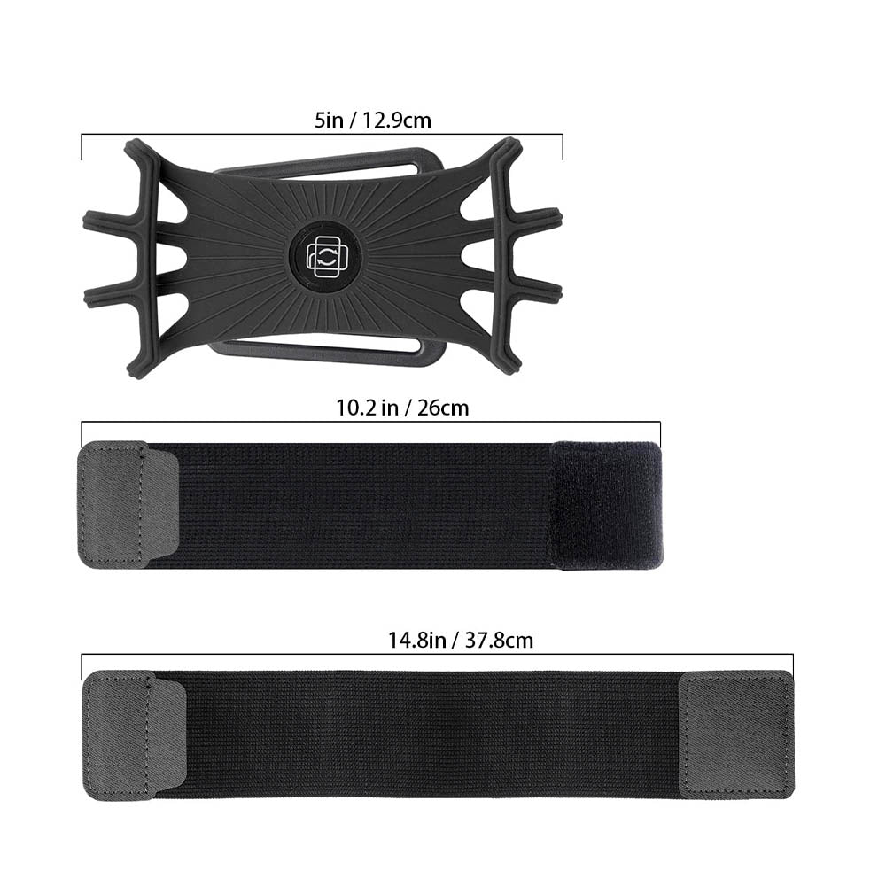 Suporte Para Celular de Pulso com Rotação 360 Wristband