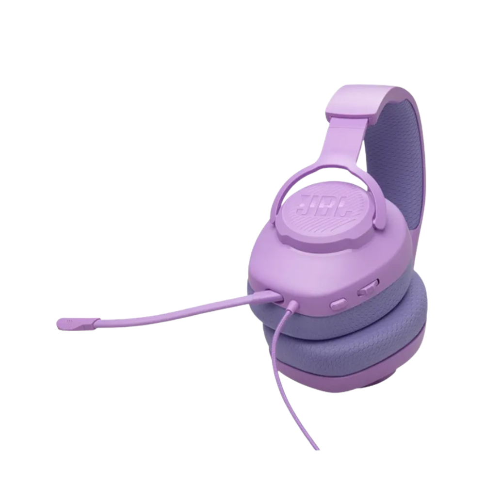 Headset Gamer Jbl Quantum 100 M2 P3 C/ Microfone Removível Rosa