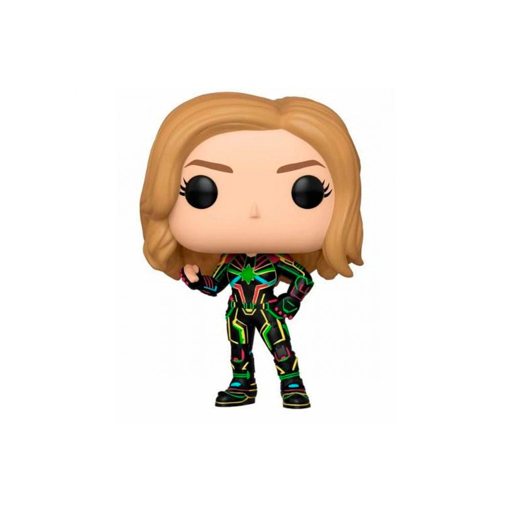 Funko Pop Marvel Vingadores - Capitã Marvel - Com Roupa Neon - 35871
