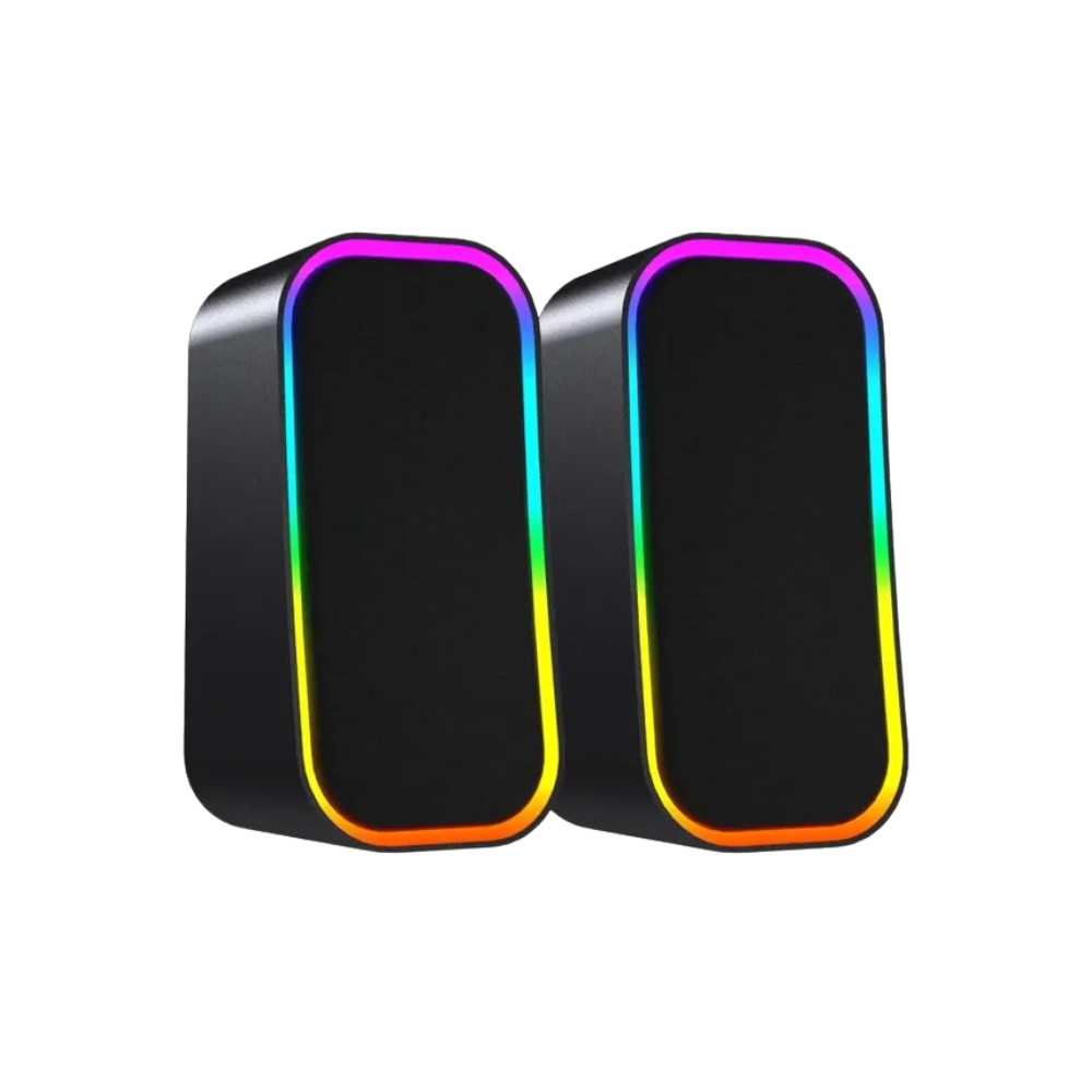 Caixa De Som Gamer Fantech Groove 6W Bt RGB Preta - GS304