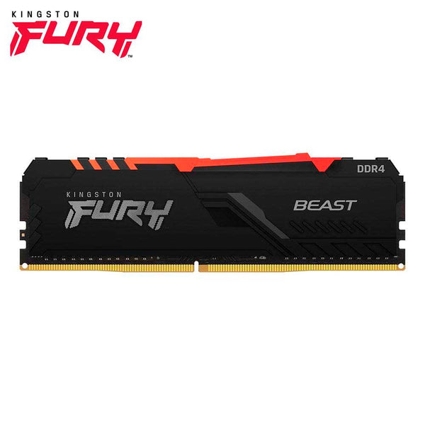 Memoria Gamer Ddr4 8gb 2666mhz RGB Kingston Fury Beast - KF426C16BBA/8