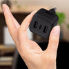 Carregador De Parede com 2 Saídas Usb-A + 1 Saída USB Tipo C 32W Turbo Intelbras EC 12 Power Preto - 4820192