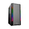 Gabinete Gamer C3Tech Mid Tower Rgb Com lateral Vidro Temperado - MT-G680SBK