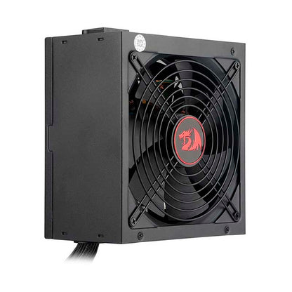 Fonte Real Atx Gamer 600w Redragon 80 Plus Bronze Pfc Ativo S/ Cabo Biv - GC-PS002-1