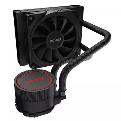 Water Cooler PCYes Sangue Frio 3 Single Fan 120mm TDP 200W (Intel/AMD) Preto - WCSF3120BR Truedata