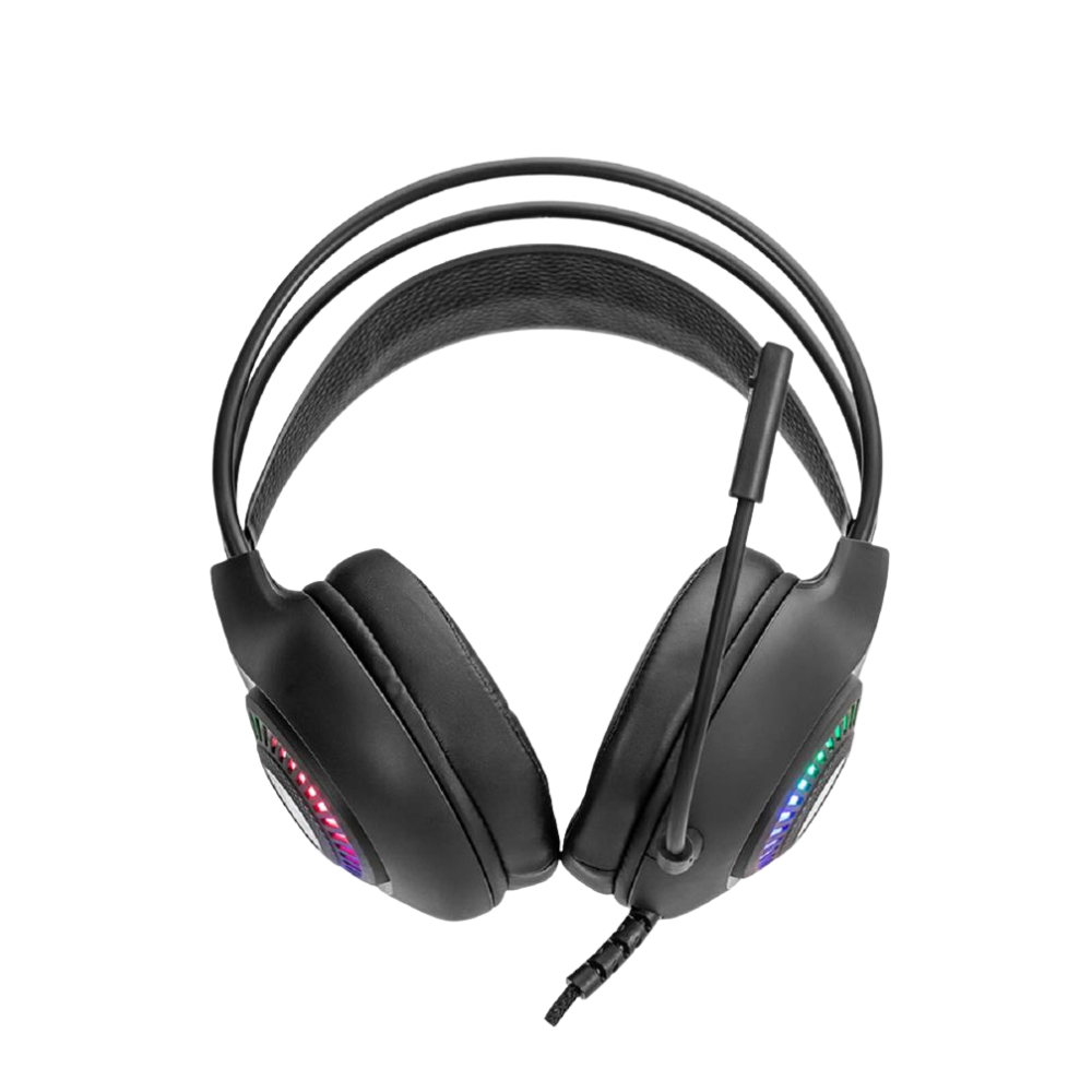 Headset Gamer C/ Fio New Hero Striker Conector P2 C/ Drivers de 50mm Preto - 18727