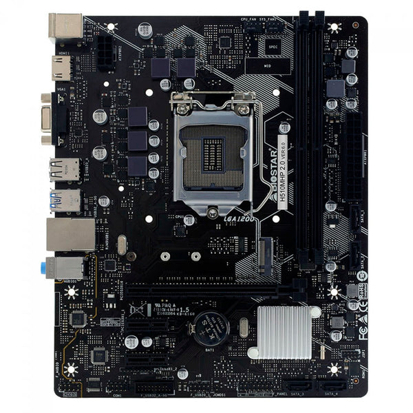 Placa Mae Biostar H510 Intel Lga 1200 Ddr4 Hdmi M.2 Usb 3.2 (10a e 11a Geração) - H510MHP 2.0