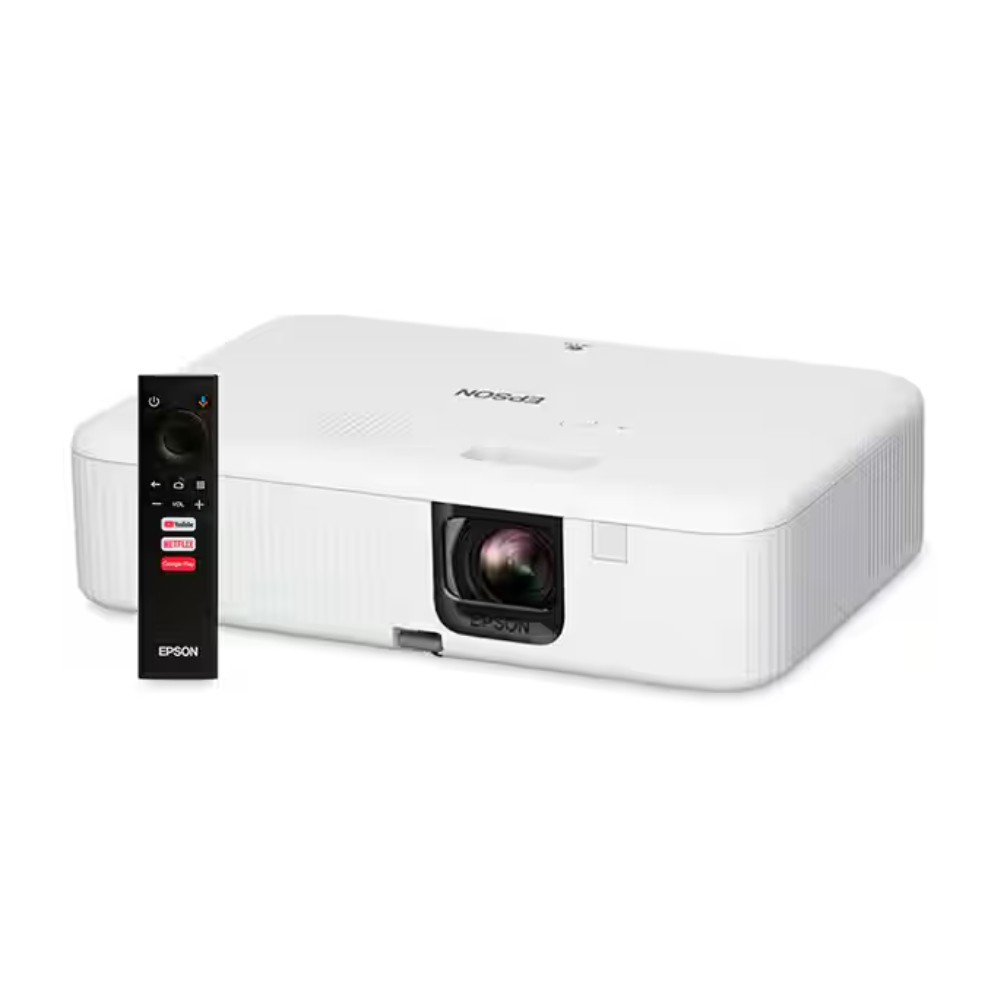 Projetor Epson EpiqVision FH02 3000 Lumens FHD C/ Android TV - V11HA8502