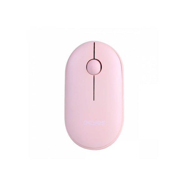 Mouse Sem Fio PCYes College Silent Click 1600Dpi Rosa - PMCWMDSCP