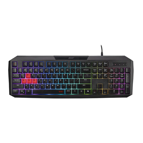 Teclado Gamer Acer Nitro NKW100 Usb Led Preto C/ RGB - GP.KBD11.05F750