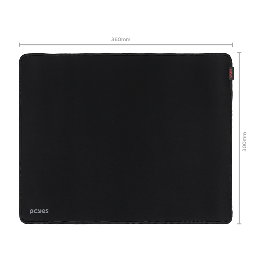 Mousepad PcYes Standard Preto 360X300MM - PMC36X30B