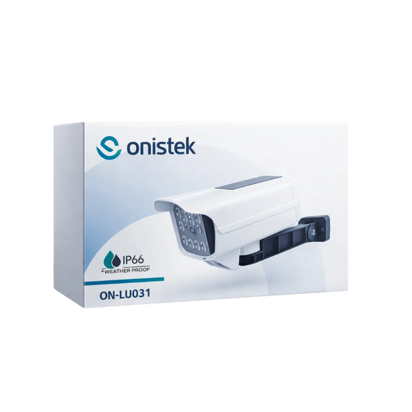 Luminária Led C/ Painel de Carregamento Solar IP66 Onistek - ON-LU031