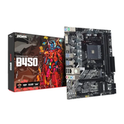 Placa Mae PcYes AMD B450 M-Atx AM4 Ddr4 Hdmi Vga - PCYB450-RZ564