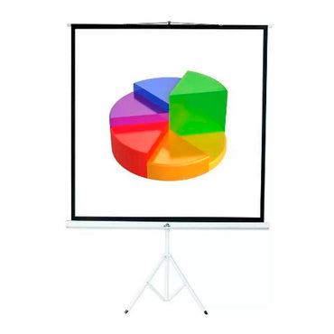 Tela De Projecao Tripe 84" Pols Sumay 1,7m x 1,27m