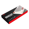 Teclado Gamer Mecanico PCYes Arkeum 75% White Ghost - Switch Red - AKWG75RBR