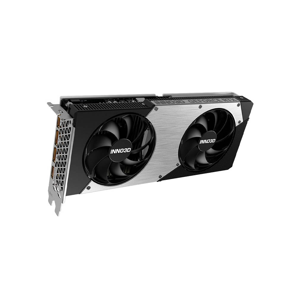 Placa De Video Inno3d Nvidia Geforce Twin X2 OC RTX 5060 8gb GDDR7 128bits 3x Displayport 1x Hdmi White - N50602-08D7X Truedata