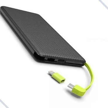 Carregador Portátil Power Bank Espada 5000Mah Multiconexões Preto - PN-952E