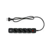 Filtro de Linha 4 Tomadas Intelbras C/ 2 Usb Preto EPE 204 - 4824205