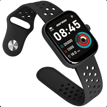 Relógio de Pulso SmartWatch Mormaii Life Preto - MOLIFEUAI/8P Truedata
