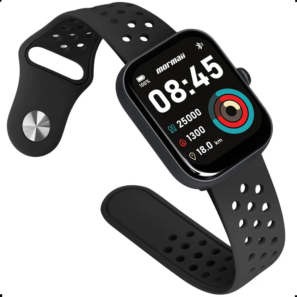 Relógio de Pulso SmartWatch Mormaii Life Preto - MOLIFEUAI/8P