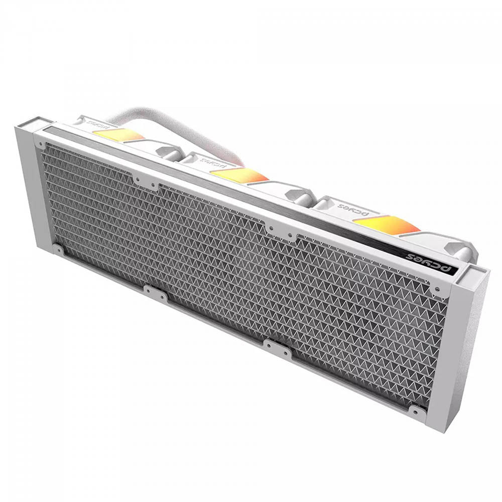 Water Cooler PCYes Sangue Frio 3 Triple Fan 360mm ARGB TDP 350W (Intel/AMD) Branco - ARGBSF3360WGBR