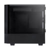 Gabinete Gamer PCYes Mid Tower Gravity Preto Com Lateral Invertida em Vidro Temperado C/ 2 Fans RGB - GRPTRGB1FV