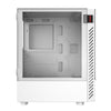 Gabinete Gamer PCYes Mid Tower Set White Ghost Branco Com Lateral em Vidro Temperado - GSWGPBR