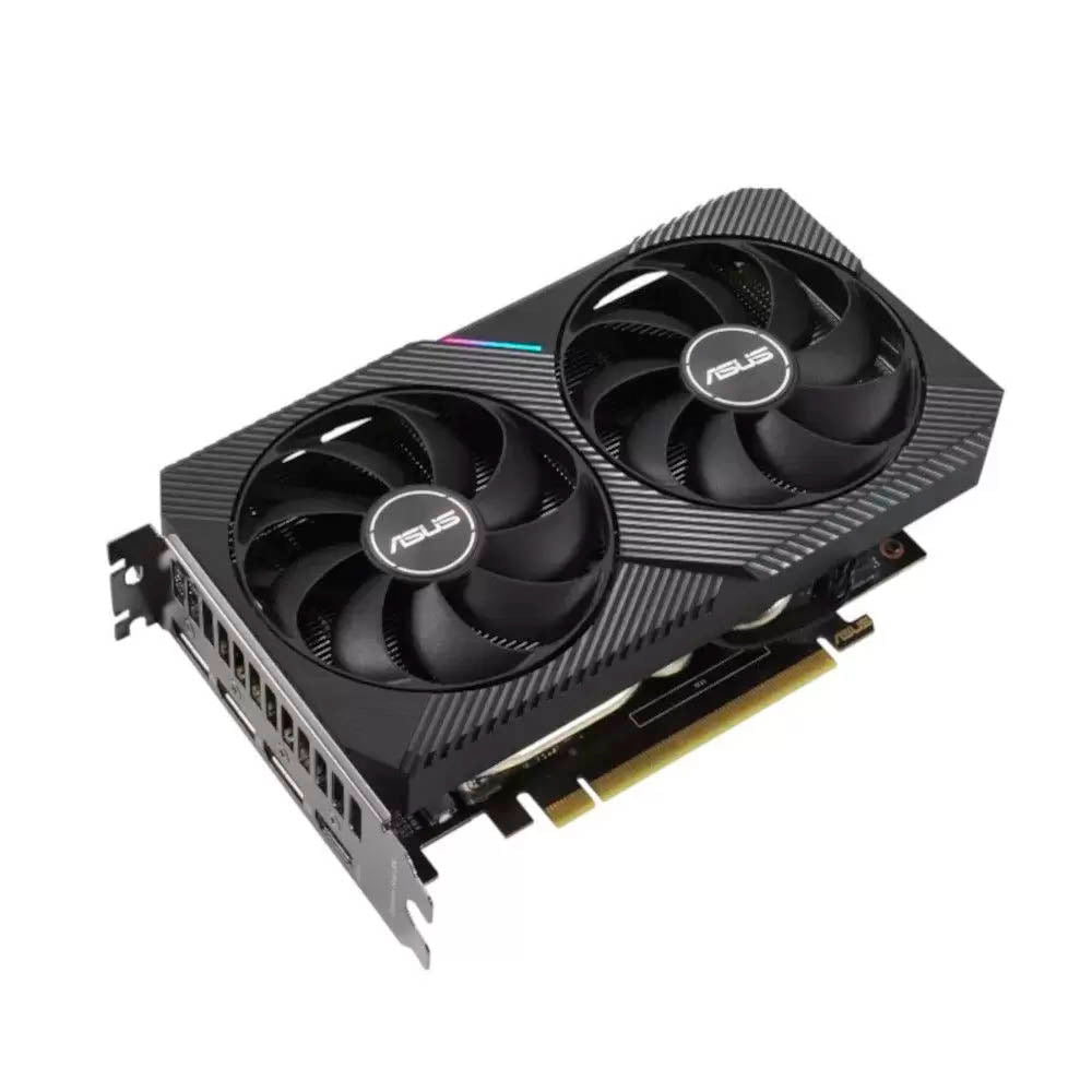 Placa De Video 12gb Rtx3060 Gddr6 Asus Nvidia Dual Geforce V2 OC Edition HDMI Displayport