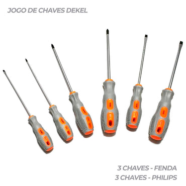Kit De Ferramentas Dekel - DT60KCA
