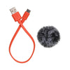 Microfone de Lapela Sem Fio JBL Quantum Stream USB-C