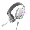 Headset Gamer PCYes Nowy White Ghost Usb Surround Rgb C/ Mic Destacável Branco - HGNW40WG
