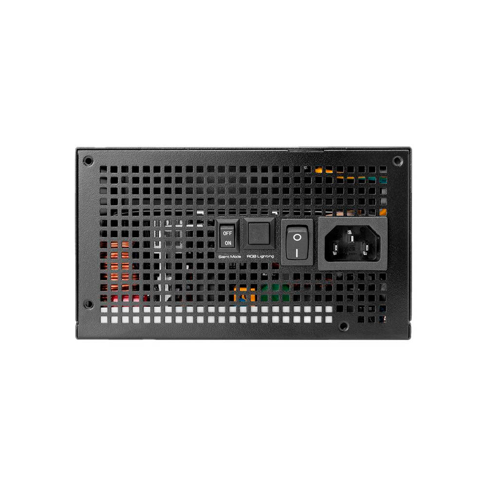 Fonte Real Atx Modular 750w Gamdias Kratos 80 Plus Gold Preta C/ RGB - KRATOS P2-750G Truedata