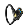 Cabo  Adaptador USB-C Macho p/ USB Fêmea 3.0 OTG Preto  - US154