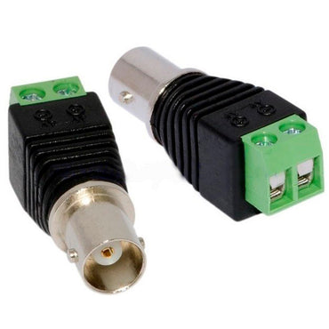 Conector Bnc P4 Femea Com Borne