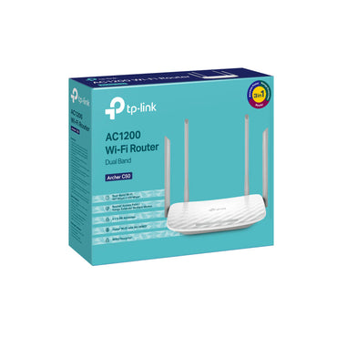 Roteador Wireless TP-Link Ac1200 Dual Band Mu-Mimo 4 Antenas - Archer C20W