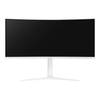 Monitor Gamer Curvo Led 34 Pols PCYes ZMax Z34C Full HD 165Hz 1Ms Hdmi Displayport Branco -  PMGZ34C165WG