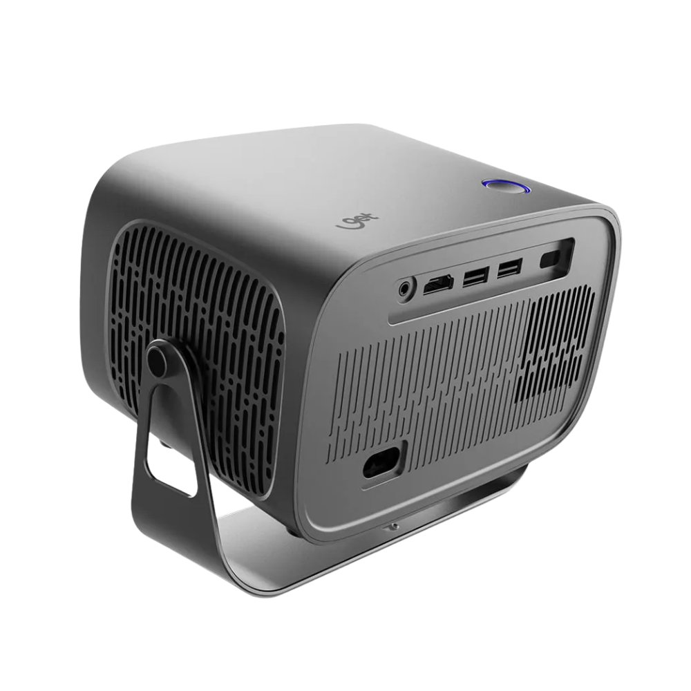 Projetor Smart GET Vision  Full HD 3000 Lumens Android 13 C/ Alto Falante LED HDMI 2x Usb Wi-Fi 120 Pols - 72510