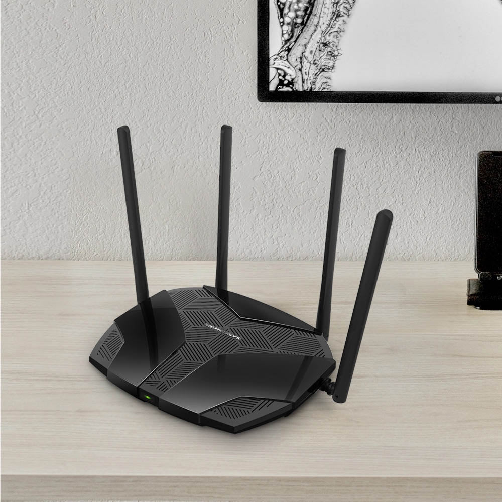 Roteador Gigabit Wireless Wi-Fi 6 Dual Band Mercusys - MR70X
