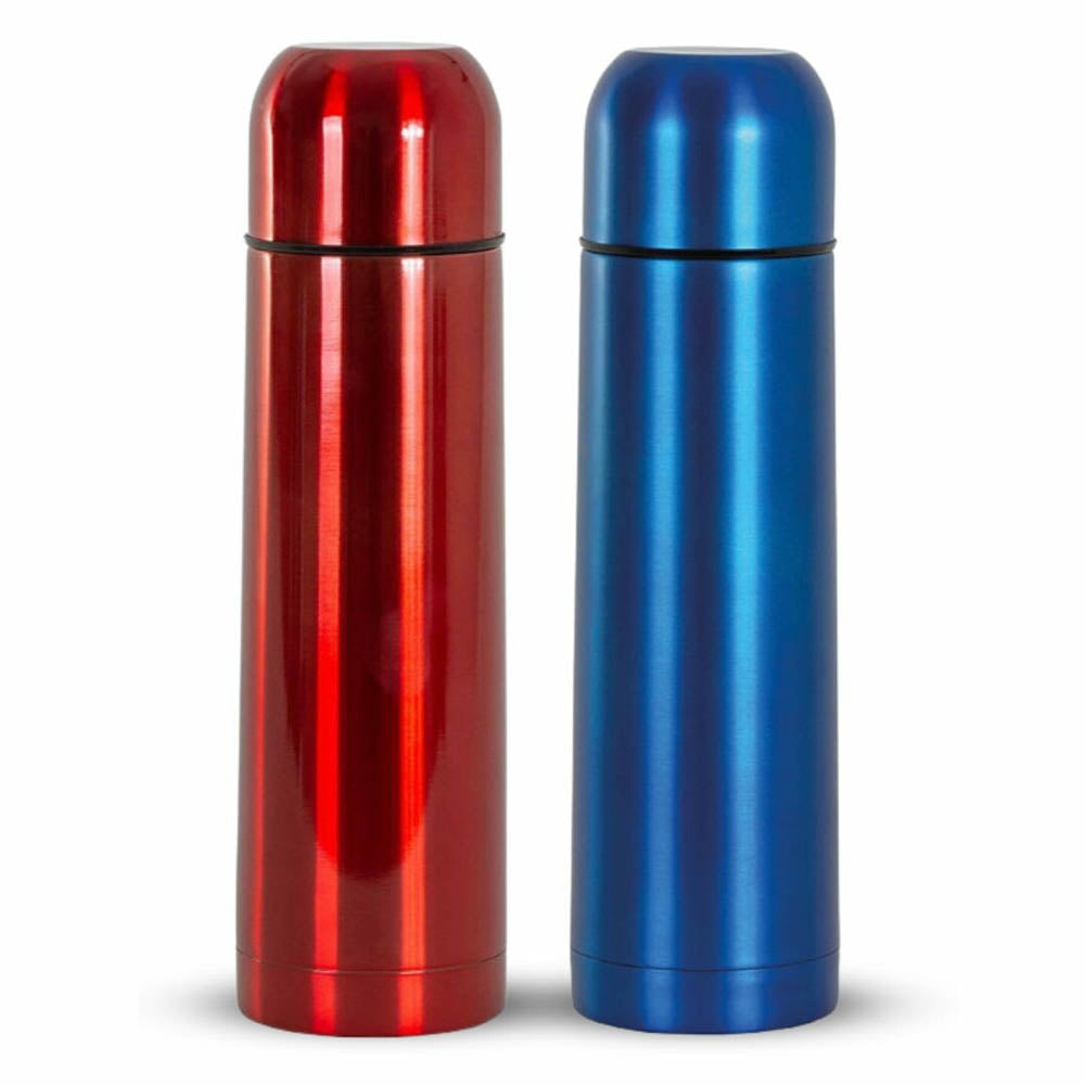Garrafa Termica de Aço Inoxidavel Duplo Tomate - AK-1001