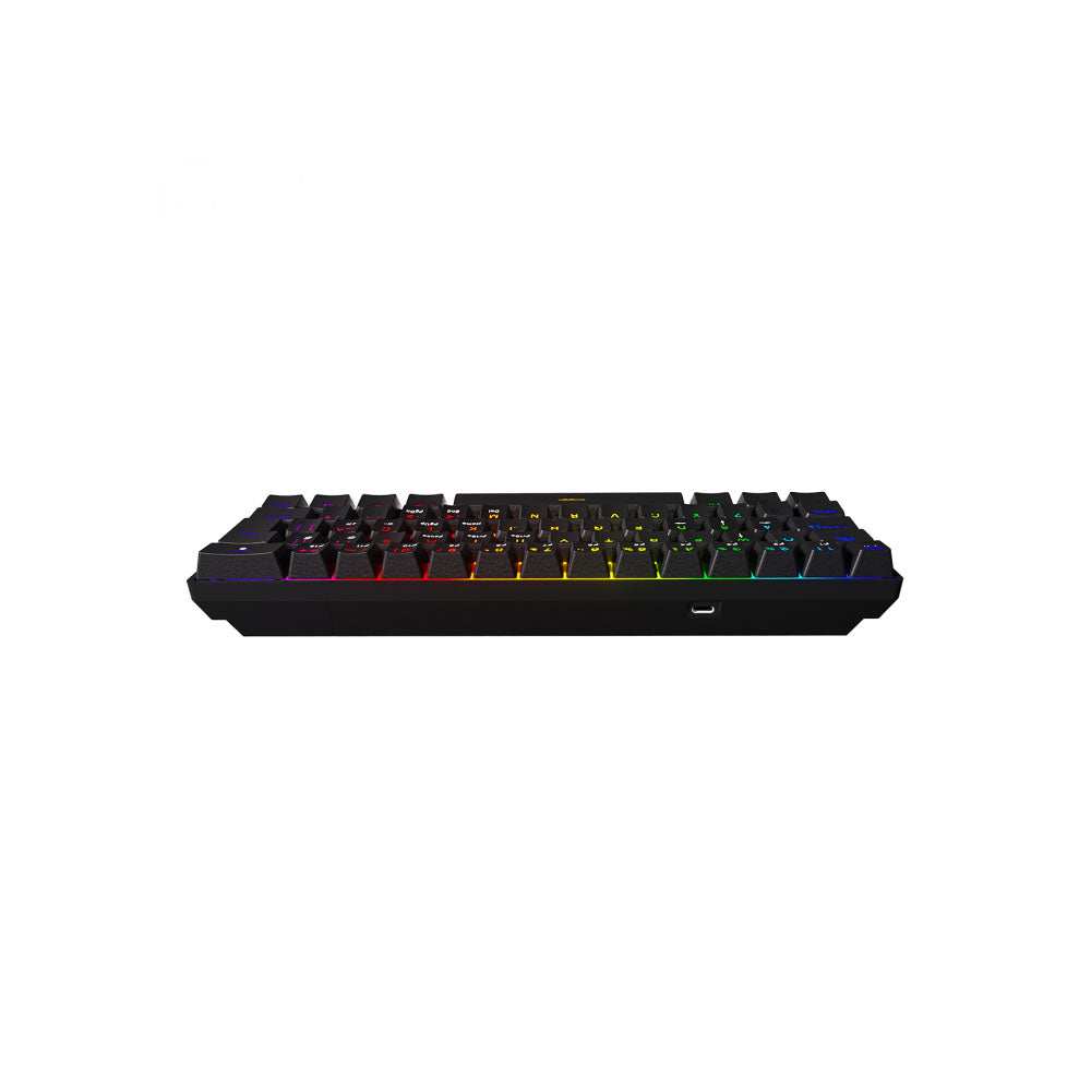 Teclado Gamer Mecanico PCYes Zot Outemu Blue Hotswap RGB Preto - PZOHBLRGB