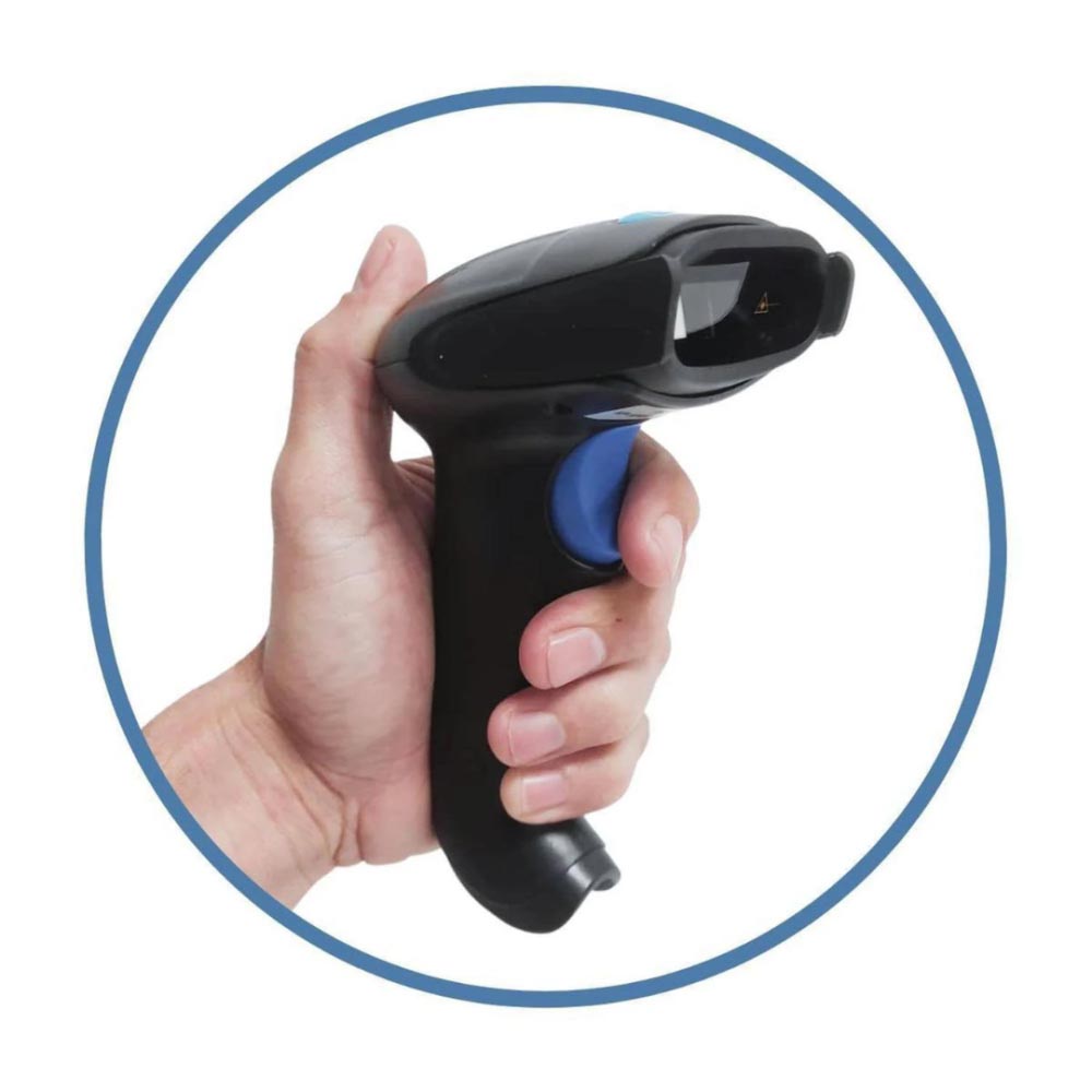 Leitor De Código De Barras Knup Sem Fio - Kp-1018A