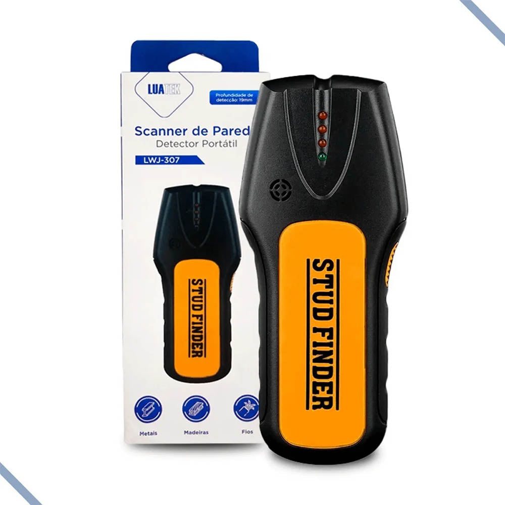 Detector de Metal Portátil Luatek Stud Finder - LWJ-307