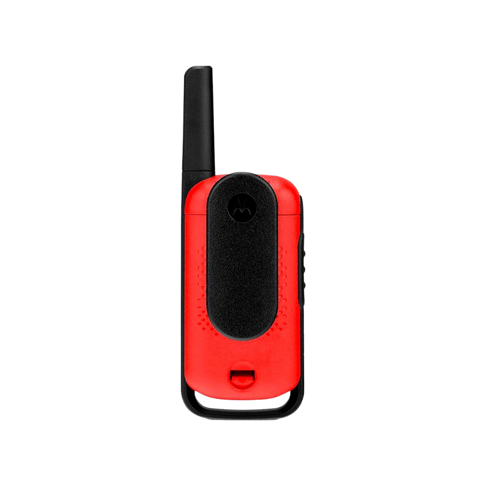 Radio De Comunicacao Walkie Talkie Motorola Talkabout T110br 25 Km Vermelho