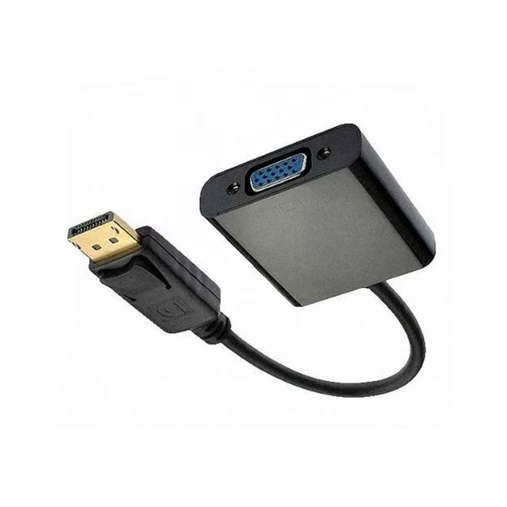 Adaptador Conversor Displayport Macho Para Vga Fêmea Fcadp4