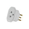 Tomada Adaptador de Viagem Padrão Universal 2P+T