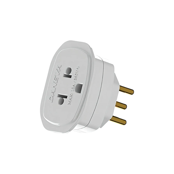 Tomada Adaptador de Viagem Padrão Universal 2P+T