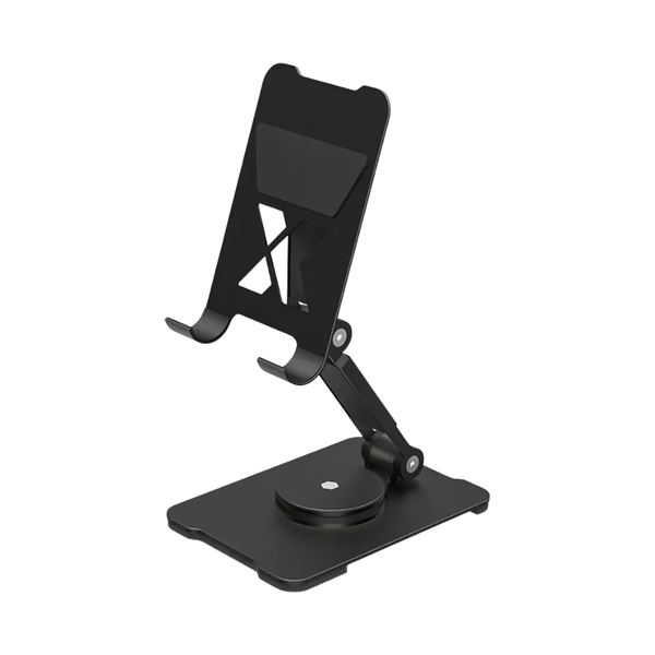 Suporte de Mesa Para Celular ou Tablet com Ajuste de Rotação e Inclinação - JYC-189